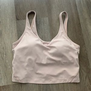 Align Tank EUC Feather Pink Size 8